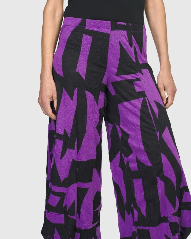 Infinity Punto Pants, Violet