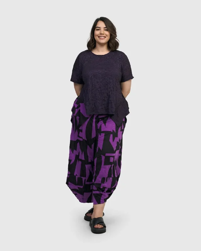 Infinity Punto Pants, Violet