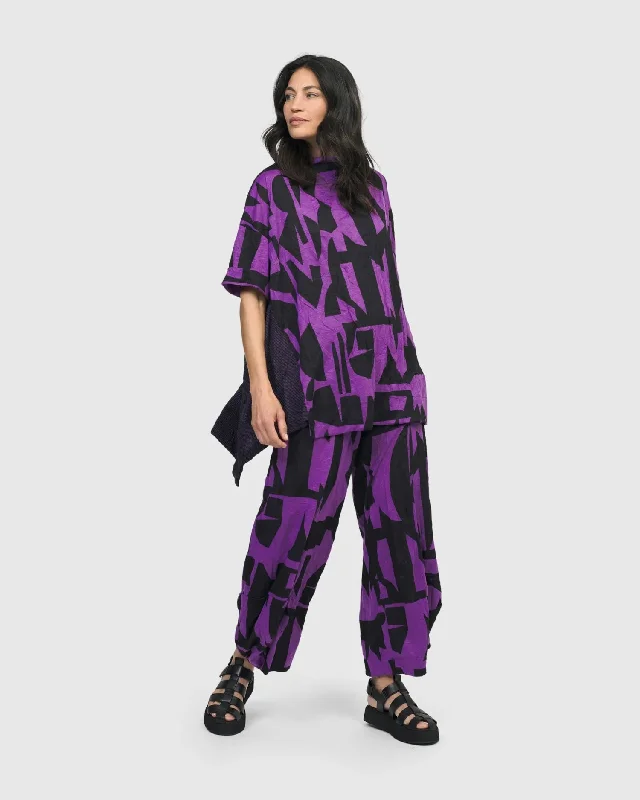 Infinity Punto Pants, Violet