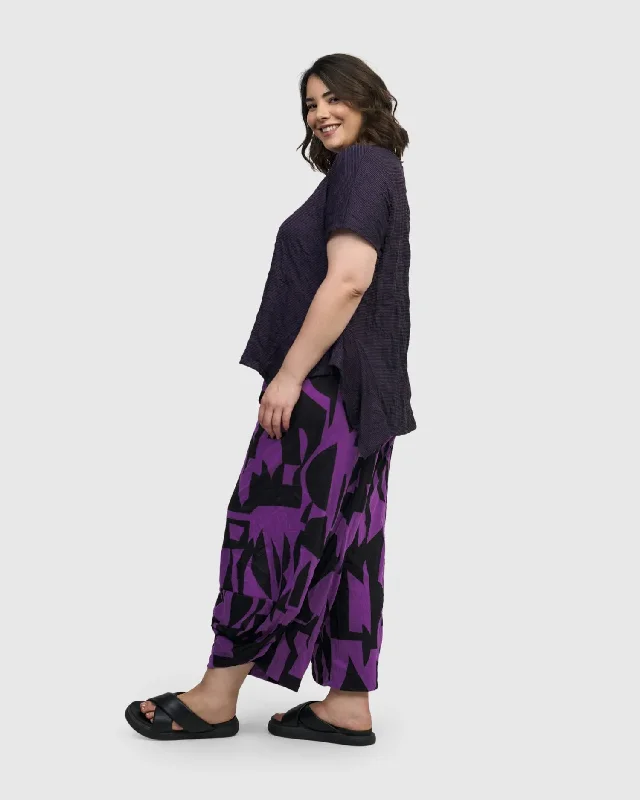 Infinity Punto Pants, Violet