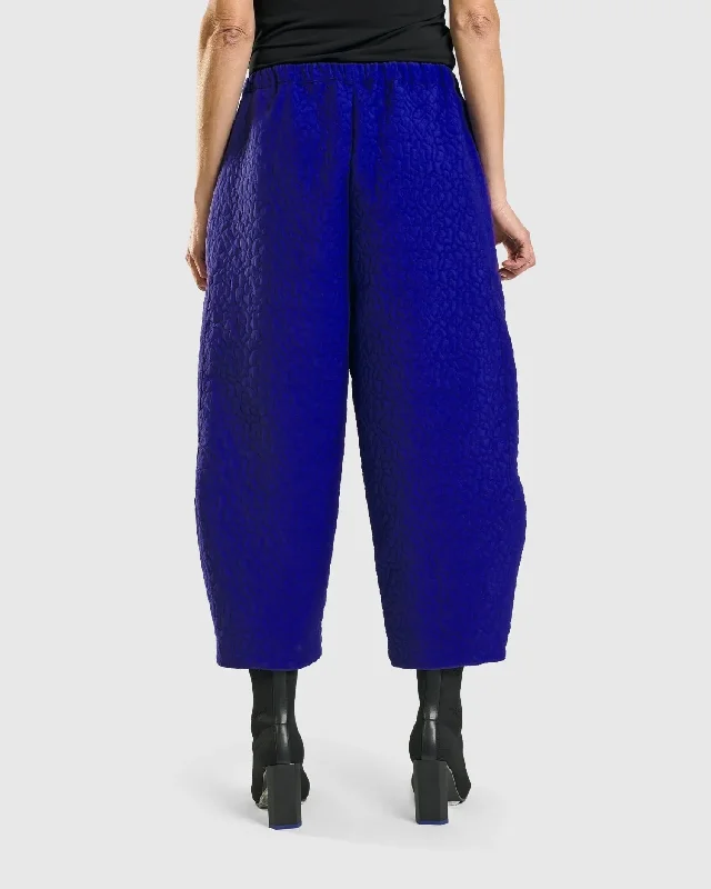 Jacquard Tapestry Pants, Royal