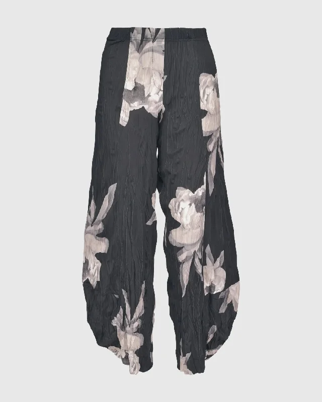 Kennedy Crinkle Punto Pants, Roses