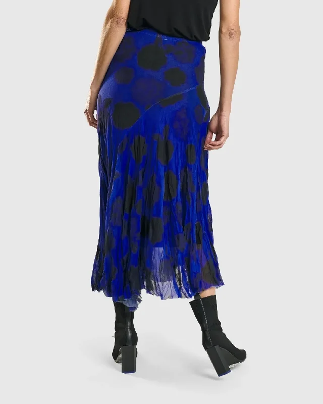 Kusama Swing Skirt, Royal