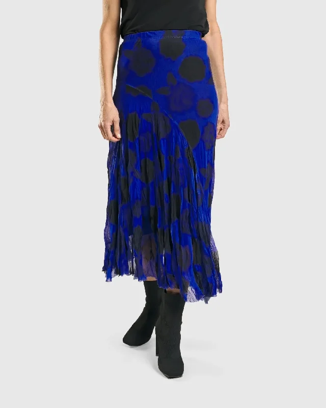 Kusama Swing Skirt, Royal