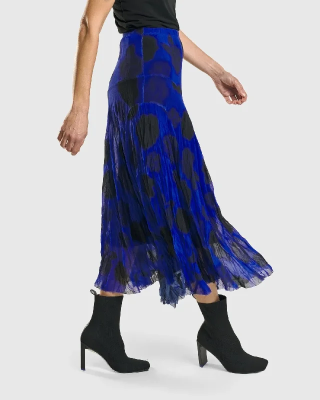 Kusama Swing Skirt, Royal