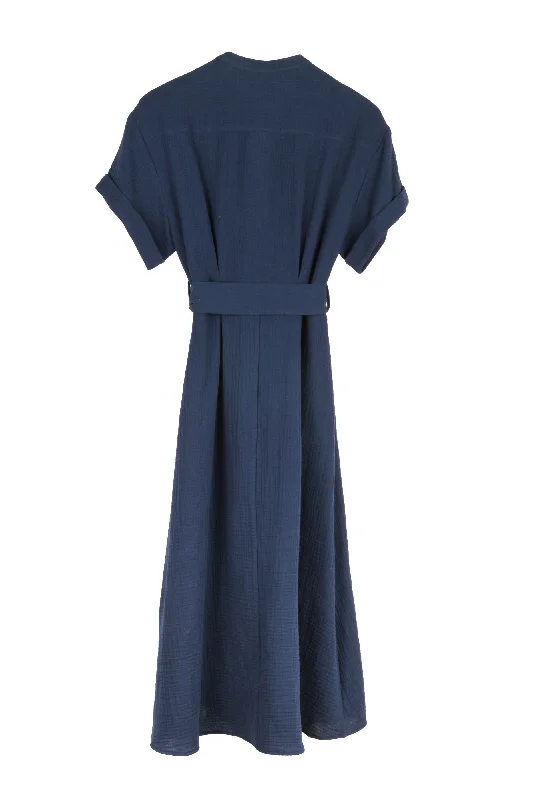 Luna Navy Dress