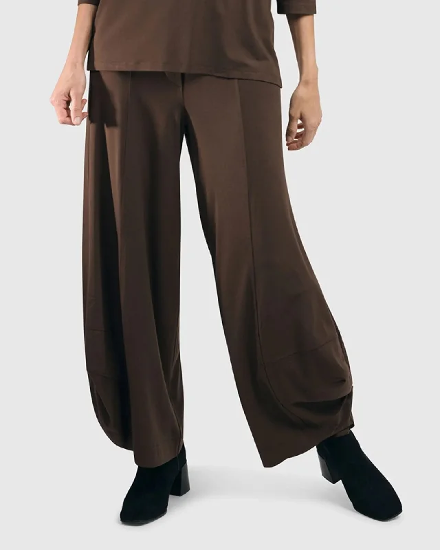 Essential Punto Pants, Tall, Coffee