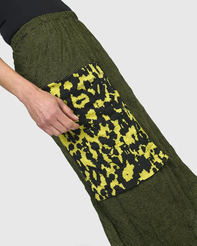 Panther Pencil Skirt, Python