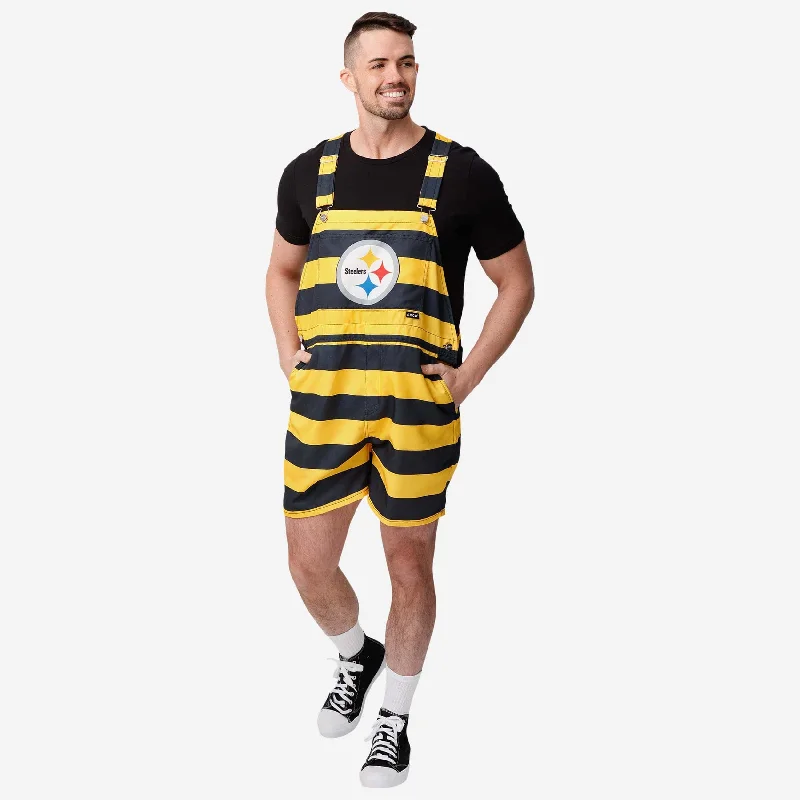 Pittsburgh Steelers Mens Thematic Bib Shortalls