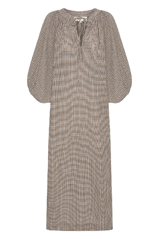 Poet Maxi Dress ~ Taupe