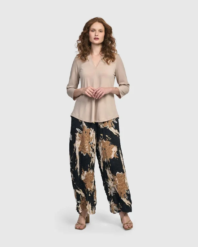 Ristretto Wide Leg Pants, Shimmer