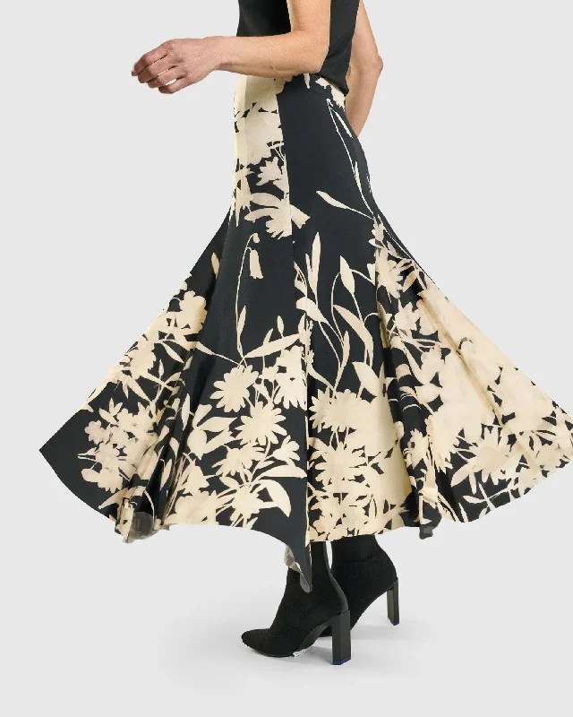 Secret Garden Swing Skirt, Floral