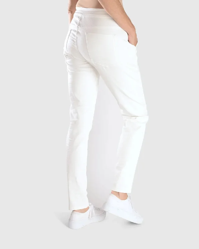 Snake Iconic Stretch Jeans, White