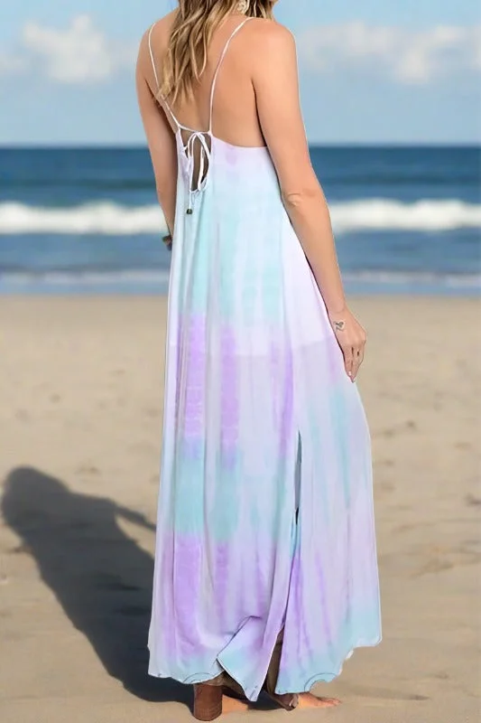 Fashion on Earth Maxi Dress - Mint Lilac