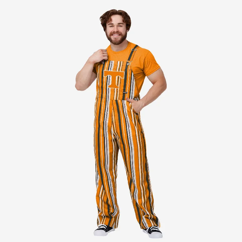 Tennessee Volunteers Mens Hyper Stripe Bib Overalls