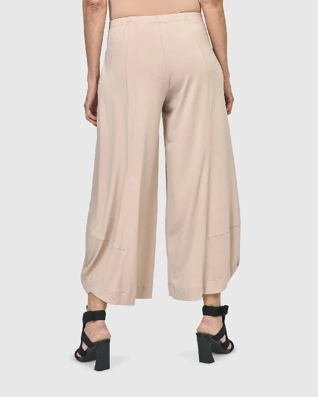 Willow Punto Pants, Champagne