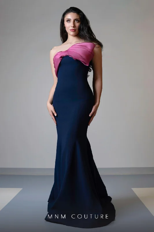 Wrap - Style Women Dress with Adjustable Fit for All Body Types MNM Couture V07514