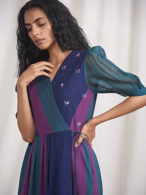 Off - the - Shoulder Women Dress for a Romantic and Feminine Look Pavo Wrap Maxi Dress Off - the - Shoulder Women Dress for a Romantic and Feminine Look Pavo Wrap Maxi Dress