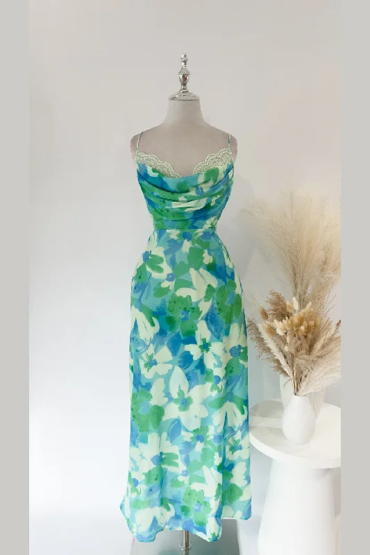 Maxi Women Dress with Floral Print for a Bohemian Vibe Taylah Floral Maxi Dress