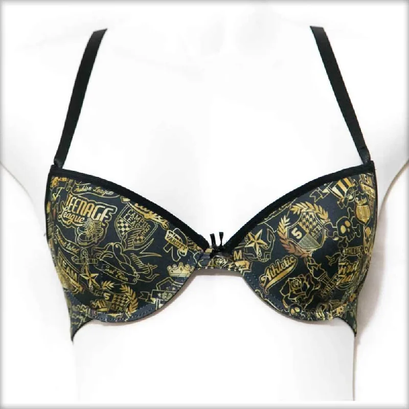 Women's balconette bras with lace trimWomen's balconette bras with lace trimBlack Printed Pushup Bra Women's balconette bras with lace trimWomen's balconette bras with lace trimBlack Printed Pushup Bra