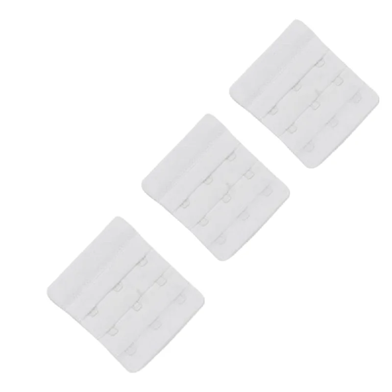 Women's wireless bras for all - day comfortWomen's wireless bras for all - day comfortBraza Bra Back Extenders 3 Hook, White Women's wireless bras for all - day comfortWomen's wireless bras for all - day comfortBraza Bra Back Extenders 3 Hook, White
