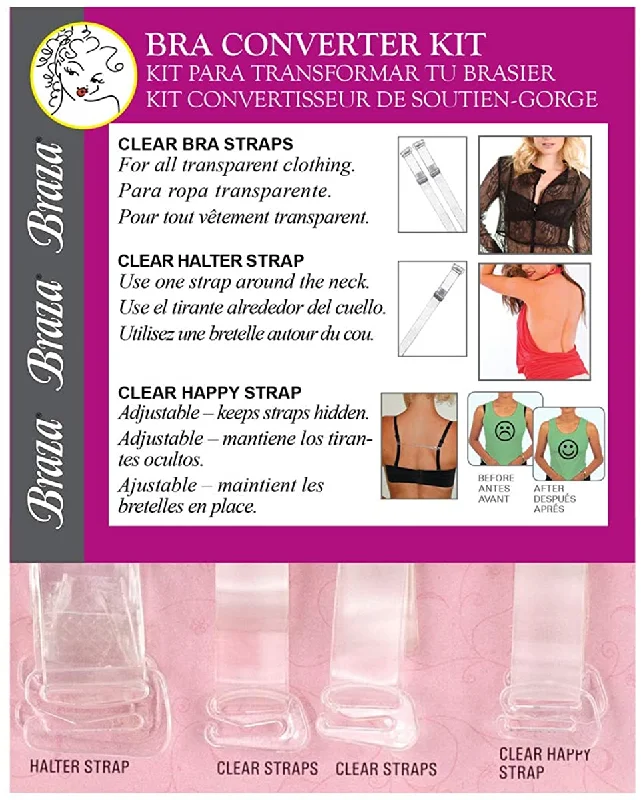 Women's bras using a bamboo fiber liningWomen's bras using a bamboo fiber liningBraza Bra Straps Galore Bra Converter Kit, Clear Narrow Women's bras using a bamboo fiber liningWomen's bras using a bamboo fiber liningBraza Bra Straps Galore Bra Converter Kit, Clear Narrow
