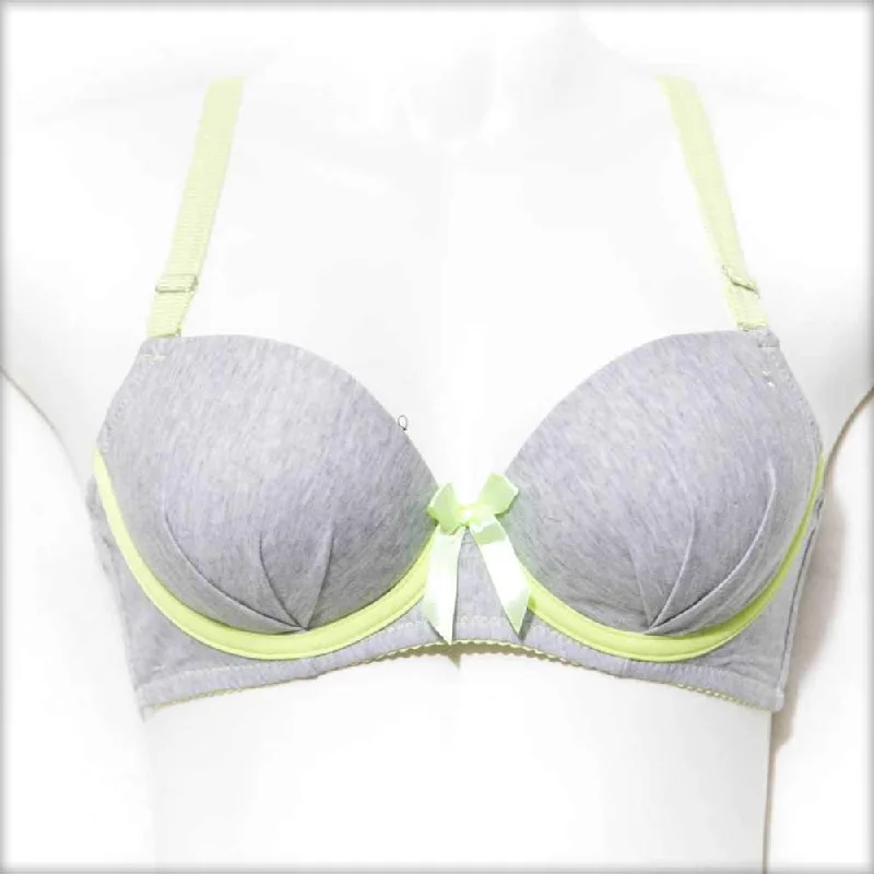 Women's bras with a seamless constructionWomen's bras with a seamless constructionCollege Girl Pushup Bra Grey & Green Women's bras with a seamless constructionWomen's bras with a seamless constructionCollege Girl Pushup Bra Grey & Green