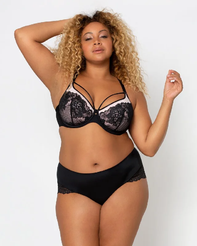 Maternity bras for expectant mothers' changing needs CURVY COUTURE 1267 TULIP STRAPPY LACE PUSH-UP BRA Maternity bras for expectant mothers' changing needs CURVY COUTURE 1267 TULIP STRAPPY LACE PUSH-UP BRA
