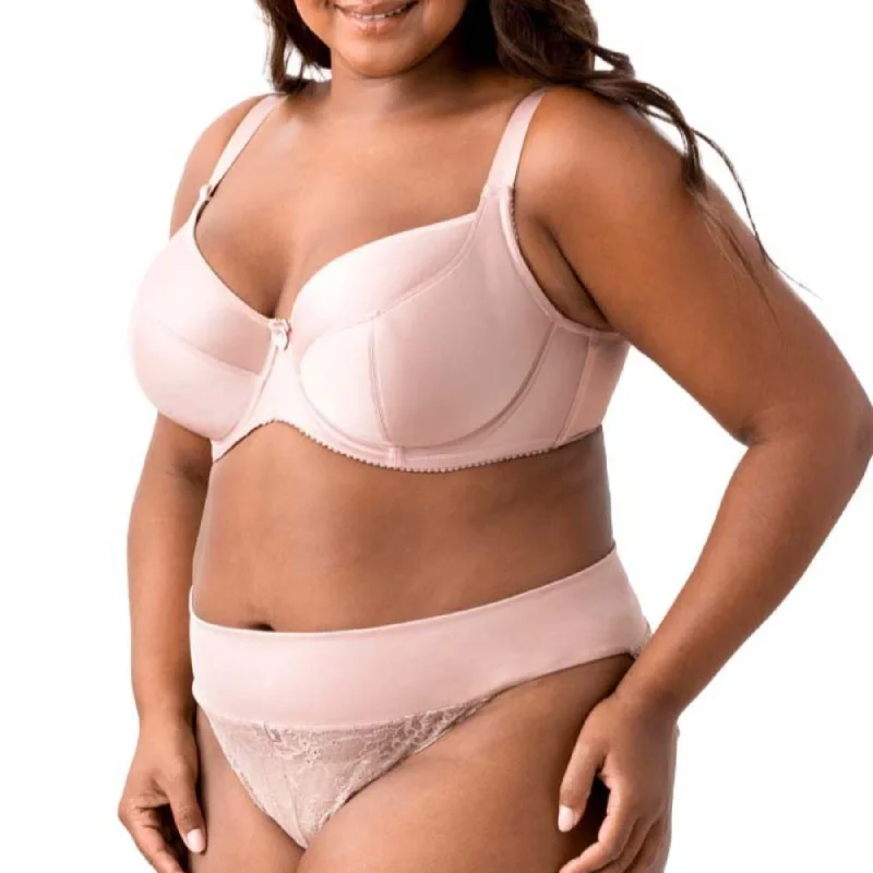 Bra with a plus - size bralette style for a trendy look​ Balcony Underwire Bra 2818 - Dusty Rose