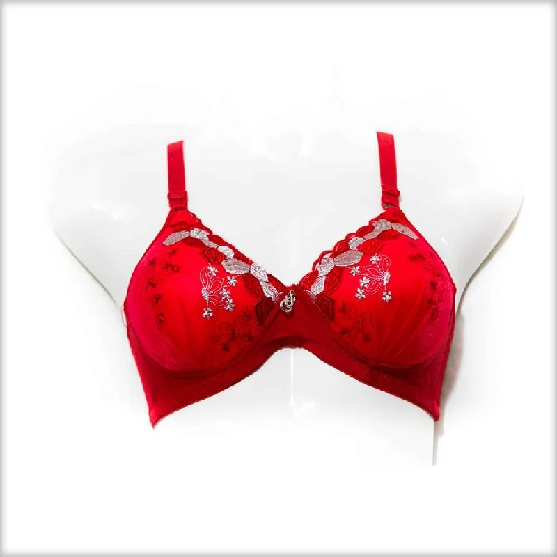 Women's bras with moisture - wicking propertiesWomen's bras with moisture - wicking propertiesEmbroidered Single Padded Red Bra Women's bras with moisture - wicking propertiesWomen's bras with moisture - wicking propertiesEmbroidered Single Padded Red Bra