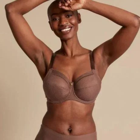 Women's bras with a silk blend for luxuryWomen's bras with a silk blend for luxuryFantasie Fusion UW Full Cup Bra in Coffee Roast FL3091