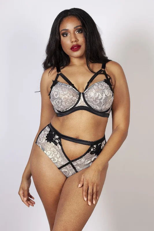 Women's bras crafted from stretchy spandexWomen's bras crafted from stretchy spandexGabi Fresh Renee Embroidered HW Brief Women's bras crafted from stretchy spandexWomen's bras crafted from stretchy spandexGabi Fresh Renee Embroidered HW Brief