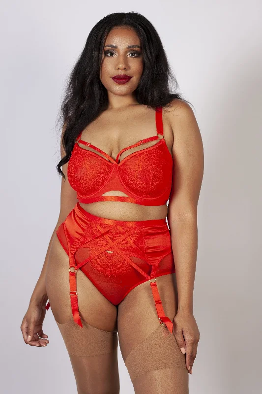 Women's Panache bras for larger bustsWomen's Panache bras for larger bustsGabi Fresh Lyla Flame Strappy Suspender Belt Women's Panache bras for larger bustsWomen's Panache bras for larger bustsGabi Fresh Lyla Flame Strappy Suspender Belt