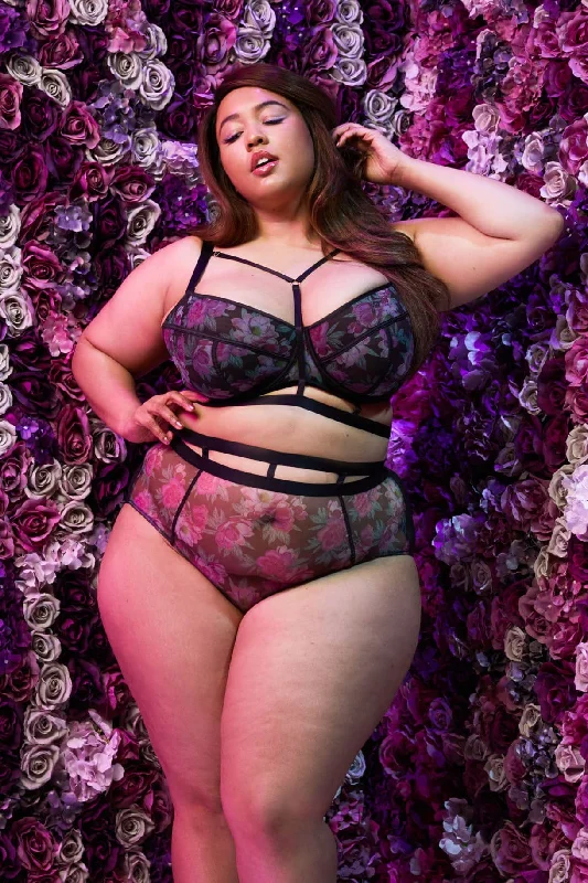 Women's bras made of breathable meshWomen's bras made of breathable meshNemi Floral Strappy Bra Women's bras made of breathable meshWomen's bras made of breathable meshNemi Floral Strappy Bra
