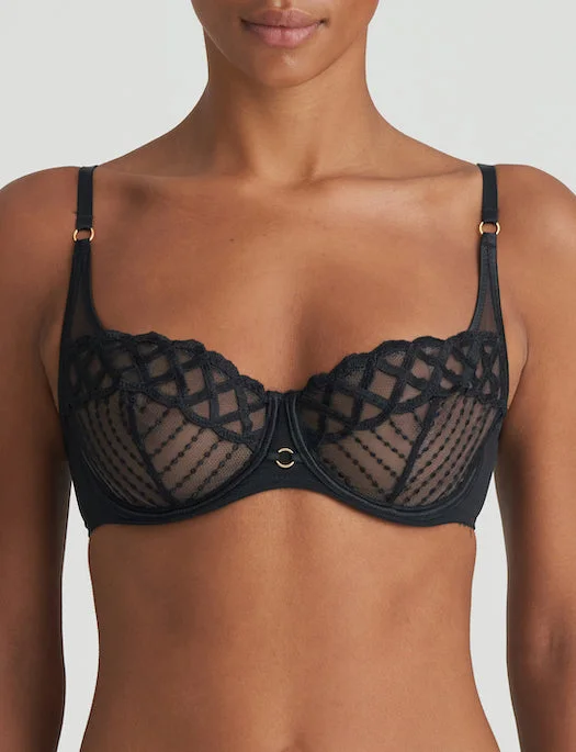 Women's polka - dot brasWomen's polka - dot brasMarie Jo Jhana Vertical Seam Balconette Bra Women's polka - dot brasWomen's polka - dot brasMarie Jo Jhana Vertical Seam Balconette Bra