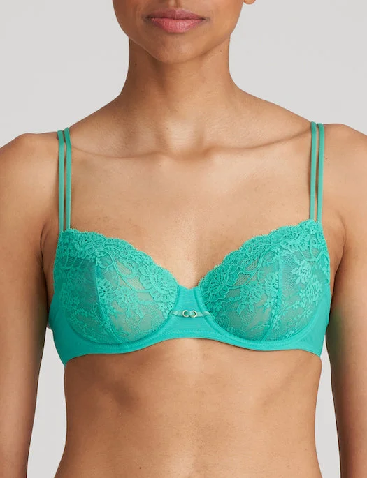 Women's bras with a cotton - polyester blendWomen's bras with a cotton - polyester blendMarie Jo Melipha Vertical Seam Balconette Women's bras with a cotton - polyester blendWomen's bras with a cotton - polyester blendMarie Jo Melipha Vertical Seam Balconette