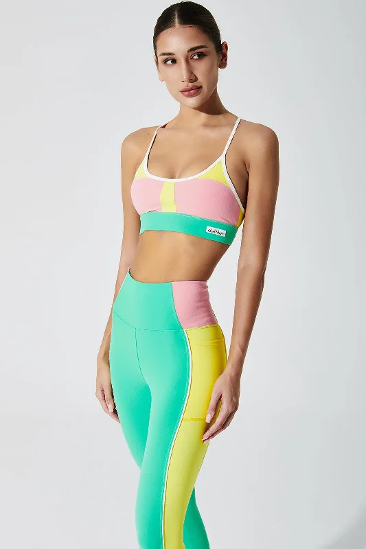 Women's bras with removable padsWomen's bras with removable padsMona Colorblock Bra - Pastel Women's bras with removable padsWomen's bras with removable padsMona Colorblock Bra - Pastel