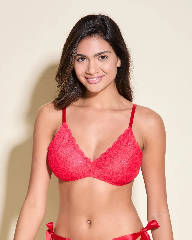 Women's push - up bras for enhanced cleavageWomen's push - up bras for enhanced cleavageBralette Triangular Curvy