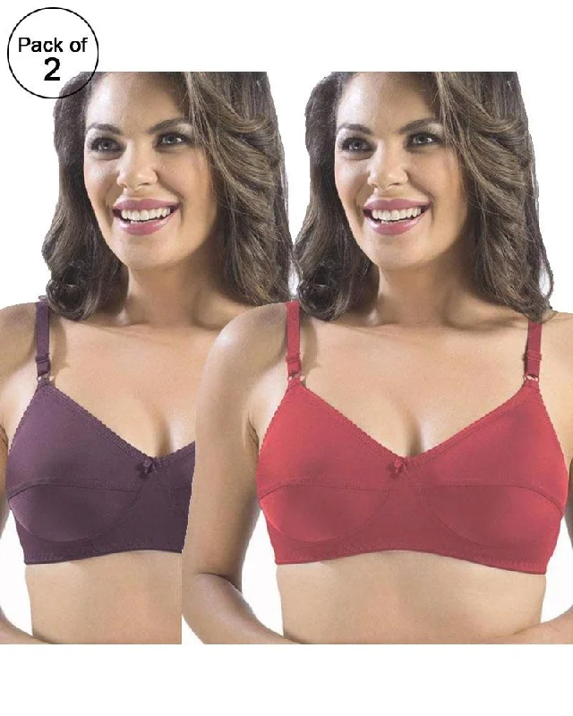 Women's striped brasWomen's striped brasPack of 2 - Sonari Loreal Bra - Non Padded Non Wired - Imported Bra - Random Colors Women's striped brasWomen's striped brasPack of 2 - Sonari Loreal Bra - Non Padded Non Wired - Imported Bra - Random Colors