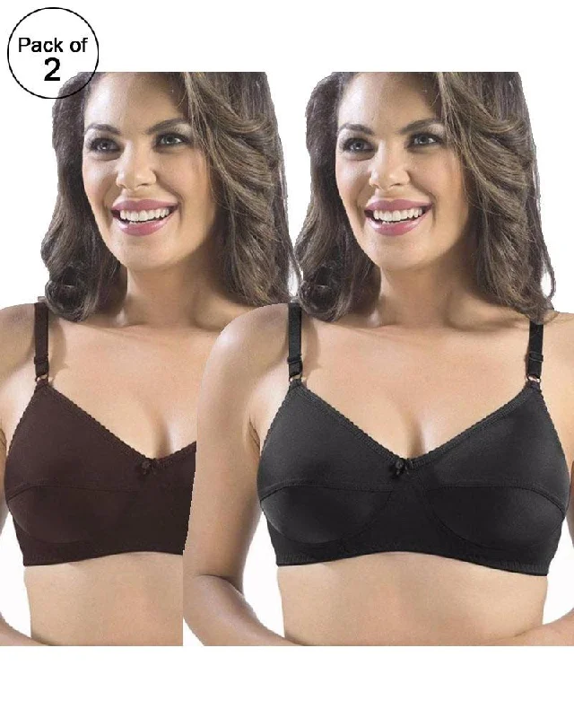 Women's plunge bras for low - cut topsWomen's plunge bras for low - cut topsPack of 2 - Sonari Loreal Bra - Non Padded Non Wired - Imported Bra - Random Colors Women's plunge bras for low - cut topsWomen's plunge bras for low - cut topsPack of 2 - Sonari Loreal Bra - Non Padded Non Wired - Imported Bra - Random Colors