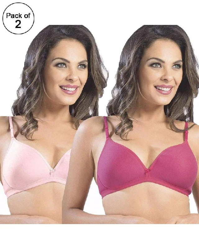 Women's bras with a seamless constructionWomen's bras with a seamless constructionPack of 2 - Sonari Omania Bra - Non Padded Non Wired - Imported Bra - Random Colors Women's bras with a seamless constructionWomen's bras with a seamless constructionPack of 2 - Sonari Omania Bra - Non Padded Non Wired - Imported Bra - Random Colors