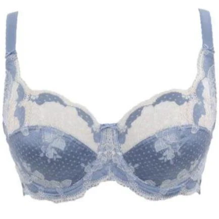 Women's full - cup bras for maximum coverageWomen's full - cup bras for maximum coveragePanache Clara Full Cup Bra in Crystal Blue 7255 Women's full - cup bras for maximum coverageWomen's full - cup bras for maximum coveragePanache Clara Full Cup Bra in Crystal Blue 7255