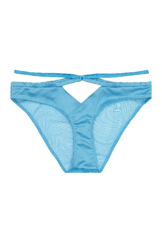 Women's bras crafted from stretchy spandexWomen's bras crafted from stretchy spandexDani Blue Strappy Satin Brief Women's bras crafted from stretchy spandexWomen's bras crafted from stretchy spandexDani Blue Strappy Satin Brief