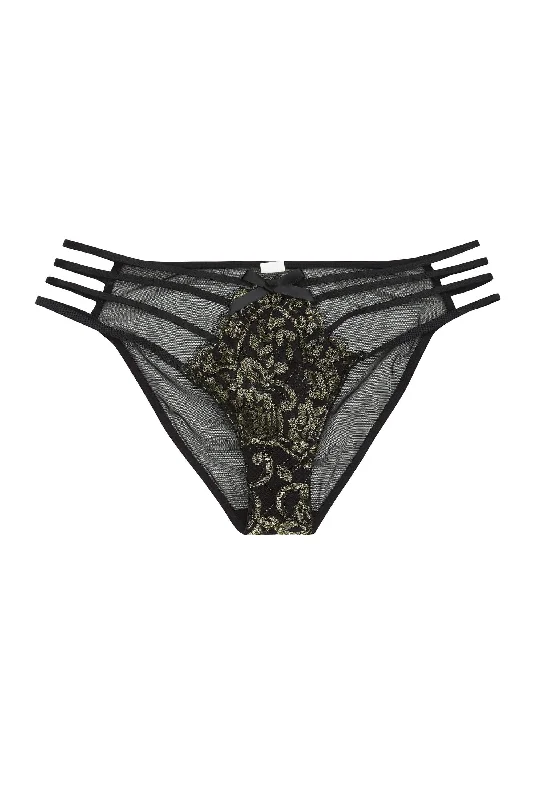 Women's animal - print brasWomen's animal - print brasPeek & Beau Empress Gold lace strappy brief Women's animal - print brasWomen's animal - print brasPeek & Beau Empress Gold lace strappy brief