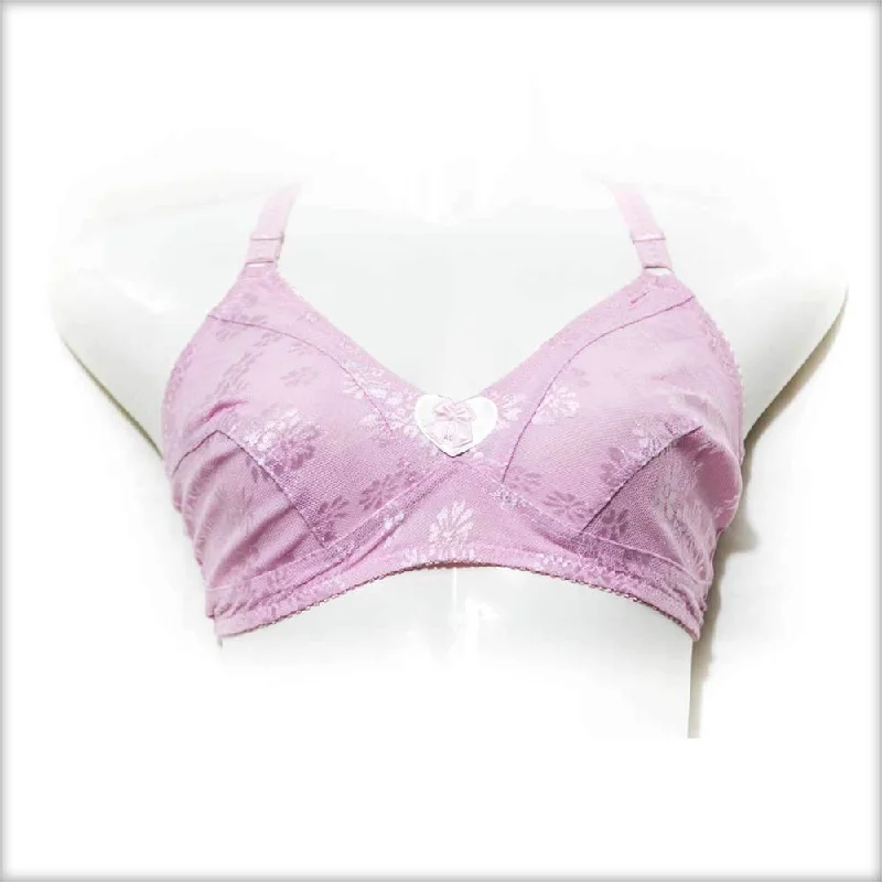 Women's pastel - colored bras for a soft lookWomen's pastel - colored bras for a soft lookPink Non Padded Net Bra Women's pastel - colored bras for a soft lookWomen's pastel - colored bras for a soft lookPink Non Padded Net Bra