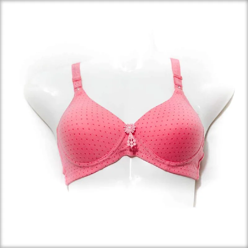 Women's bras with anti - odor technologyWomen's bras with anti - odor technologyPolka Dotted Pink Bra Women's bras with anti - odor technologyWomen's bras with anti - odor technologyPolka Dotted Pink Bra
