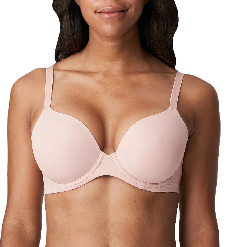 Bra with a plunge neckline for low - cut tops PrimaDonna Figuras Spacer Underwire Bra (0163256) - Powder Rose Bra with a plunge neckline for low - cut tops PrimaDonna Figuras Spacer Underwire Bra (0163256) - Powder Rose