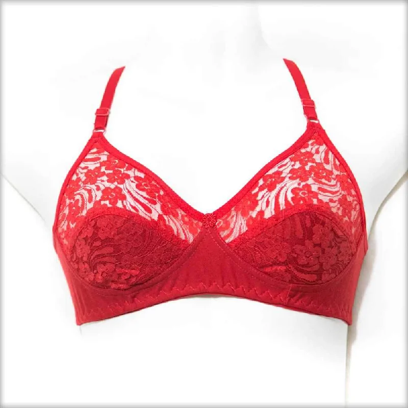 Women's bras with a silk blend for luxuryWomen's bras with a silk blend for luxuryRed Non Padded Net Bra Women's bras with a silk blend for luxuryWomen's bras with a silk blend for luxuryRed Non Padded Net Bra