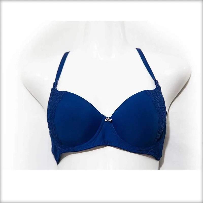 Women's padded bras for a more rounded shapeWomen's padded bras for a more rounded shapeRoyal Blue Double Padded Underwired Bra Women's padded bras for a more rounded shapeWomen's padded bras for a more rounded shapeRoyal Blue Double Padded Underwired Bra