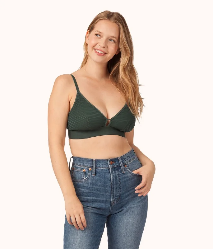 Women's convertible bras with multiple strap optionsWomen's convertible bras with multiple strap optionsThe Busty Stripe Mesh Bralette: Emerald Women's convertible bras with multiple strap optionsWomen's convertible bras with multiple strap optionsThe Busty Stripe Mesh Bralette: Emerald